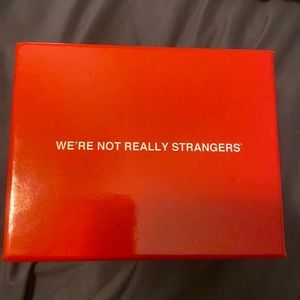 We’re not really strangers card game
